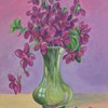 des violettes pour Violette ( 12 X 16 )Offerte à Violette, ma petite-fille